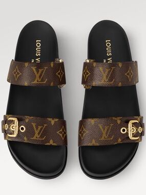 🌸Louis Vuitton Bom Dia Flat Comfort Mule 39🌸